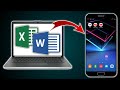 2 Cara Memindai File Word Dari Laptop Ke Hp