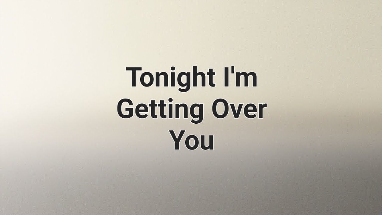 Carly Rae Jepsen _ Tonight I'm Getting Over You (lirik terjemahan)