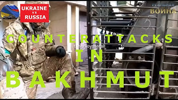 Ukrainian BTR 4 counterattacks in Bakhmut, Ukraine Russia Military News