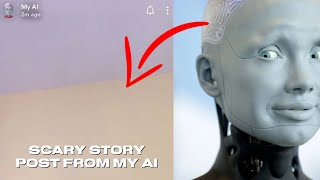 Snapchat AI Sends A Cryptic Message On Its Story 😳😢