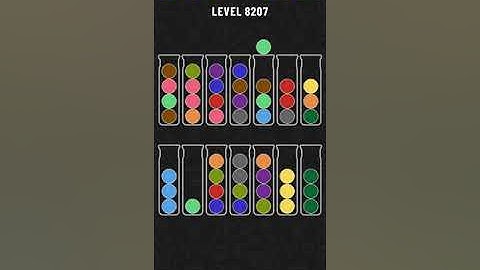 Ball Sort Puzzle Level 8207