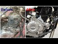 Motorcycle ke engine ko kaise paint kre ! How to paint a motorcycle engine! Sanju mods