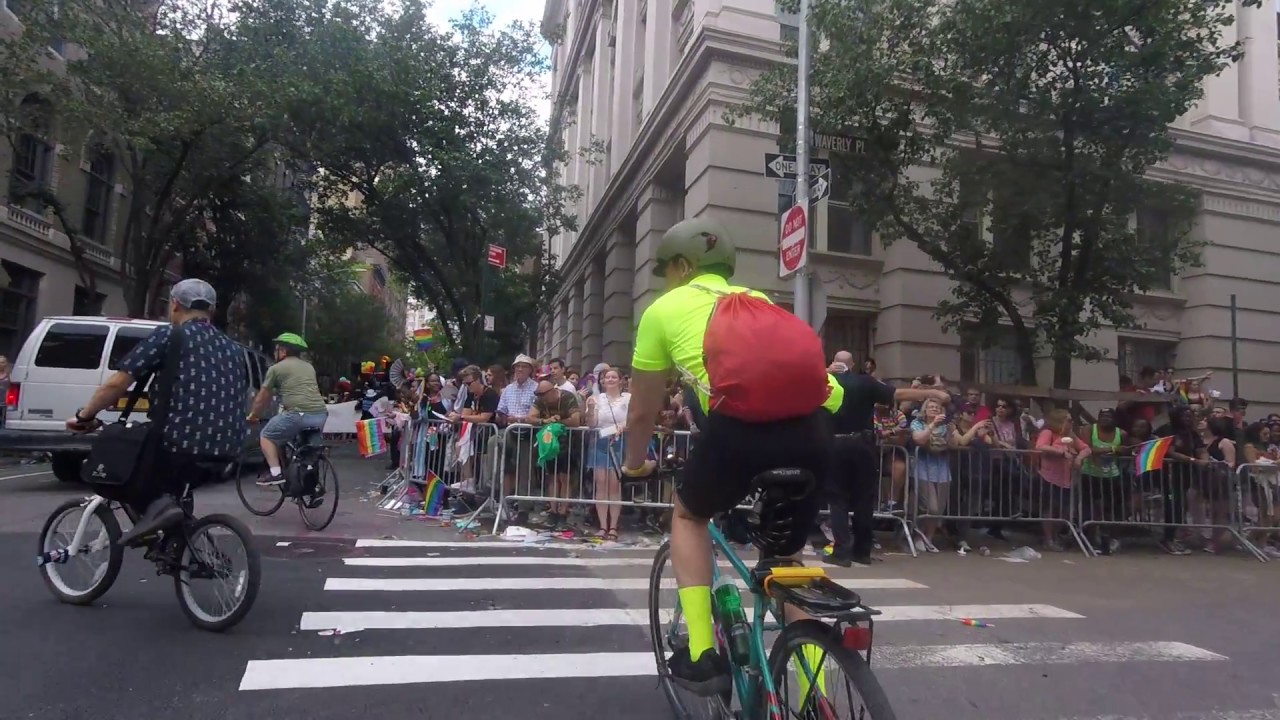 Out Cycling – Gay Pride 2018 – Stonewall to 8th St & 6th Ave