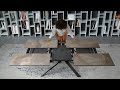 4x4 extendable table  space saving design furniture by ozzio italia