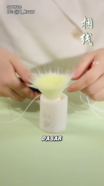 Don't Watch!! This is the Process of Making Home Made Brushes