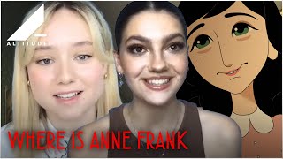 The True Story Of Anne Frank Emily Carey And Ruby Stokes On Anne Frank Where Is Anne Frank