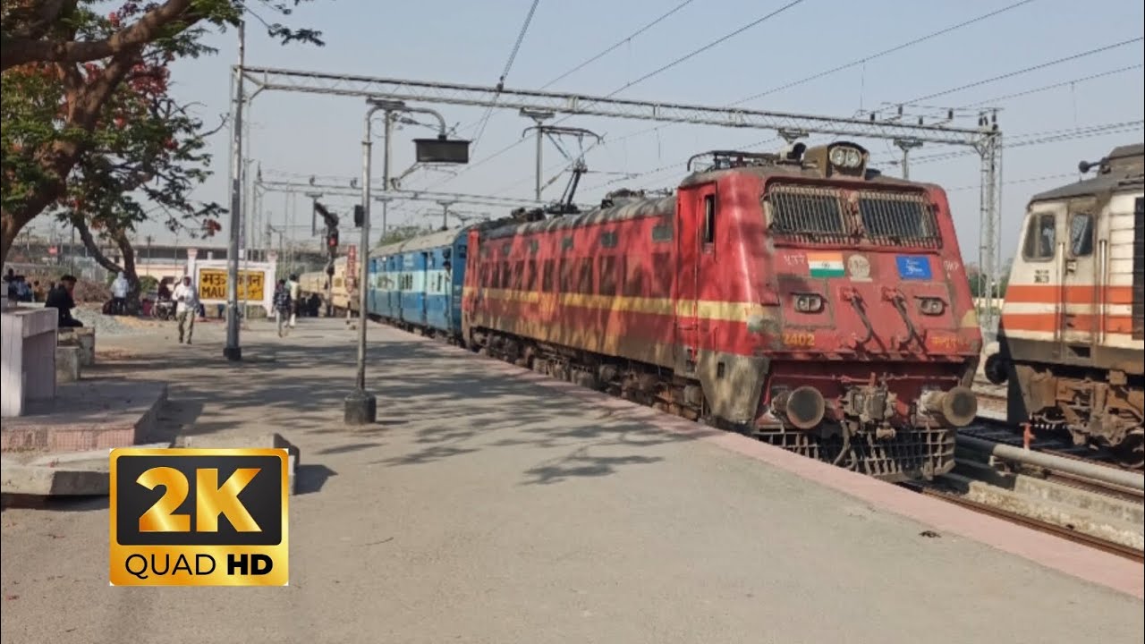 05172 Shahganj Ballia Passenger Special YouTube