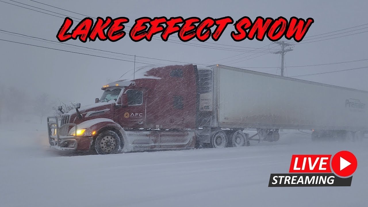 Live Lake Effect Snow Coverage - YouTube