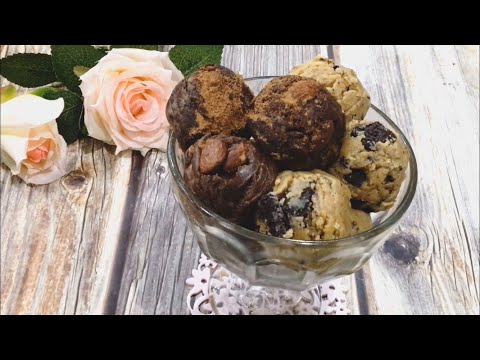 คุ๊กกี้โดว์ | คุ๊กกี้ไม่ต้องอบ  | Cookie Dough Recipe |Egg less | Kura Sukjai (by ครัวสุขใจ)