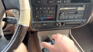 How to work the triple lockers on a 80 series Toyota Land Cruiser