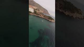 Jon flying the float plane in Mascarat Spain
