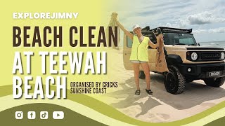 BEACH CLEAN UP DAY WITH CRICKS SUZUKI SUNSHINE COAST