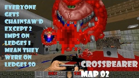 Doom 2: Crossbearer Map 02 Project Subterrane by HAK3180 -UV MAX with mostly chainsaw /no commentary