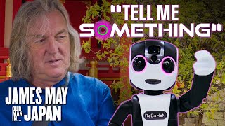 James May Makes Friends With A Talking Robot | James May: Our Man In Japan