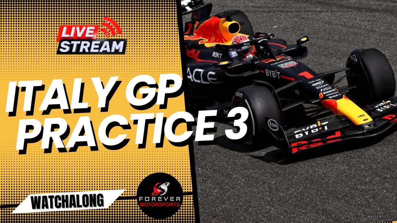 F1 LIVE ITALIAN GP PRACTICE 3 Formula 1 Italy Watchalong Monza Grand Prix