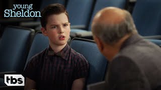 Sheldon Wants Credit For Helping Dr. Sturgis Write His Paper (Clip) | Young Sheldon | TBS