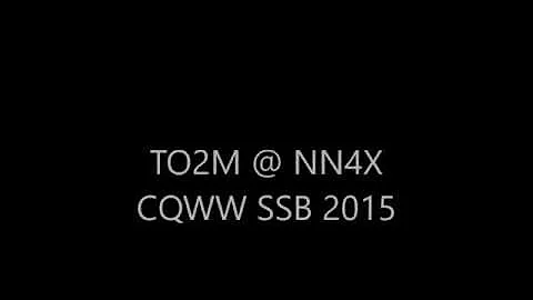 TO2M at NN4X CQWW SSB 2015