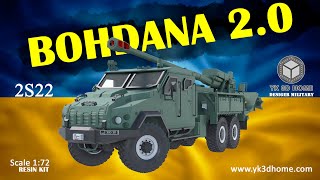 Ukrainian 2S22 Bohdana2.0  step by step