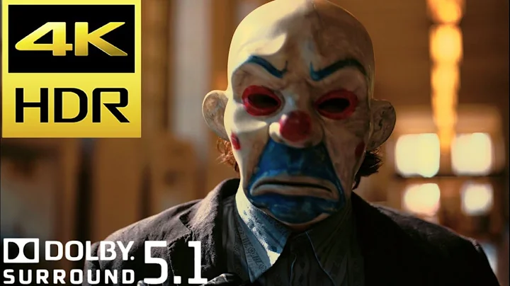 The Joker's Bank Robbery in IMAX | The Dark Knight (2008) Movie Clip 4K HDR