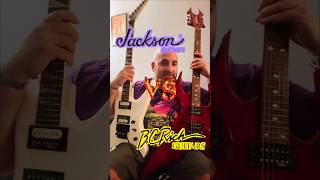 Jackson VS B.C. Rich #shorts #guitar #bcrich