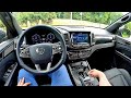 2023 SsangYong Musso [GRAND 4x4 202hp] | POV Test Drive | Interior material and audio system review