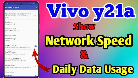 Vivo y21a Daily Data Usage Kaise Dekhe | Vivo y21a Daily Data Use