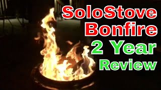 SoloStove Bonfire   2 Year Review Smokeless Fire Pit #solostovereview #firepit #smolelessfirepit