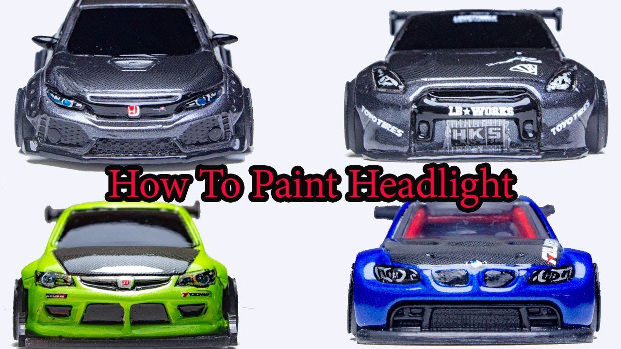 How to Paint Headlight YouTube