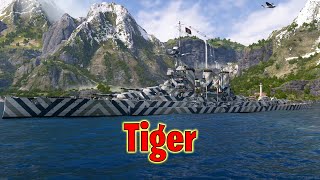 Meet The Tiger! British Battleship (World of Warships Legends)