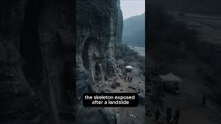 Gigantic Fossil Unearthed on Himalayan Cliffside