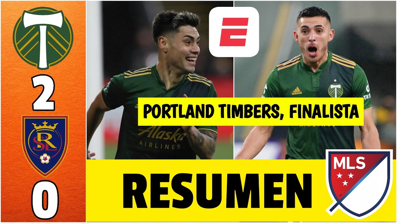 Portland Timbers 2-0 Real Salt Lake. Portland, CAMPEÓN del Oeste y va a la final de la MLS Cup | MLS