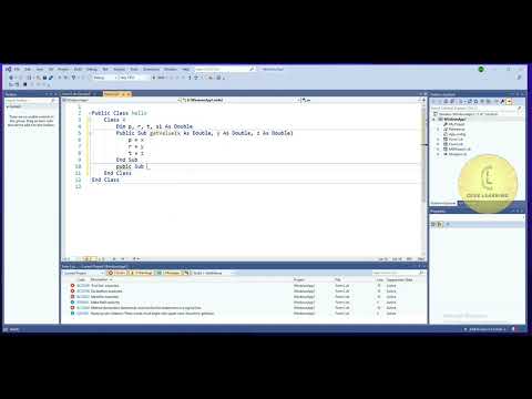 VB.NET | class and object 'find simple interest' | CodeLearning