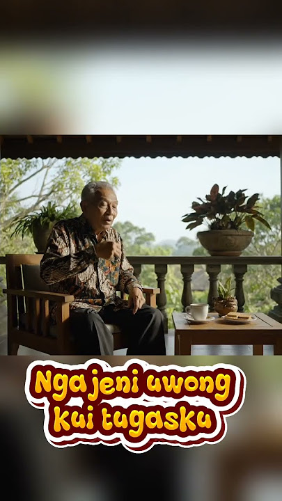 Petuah Jawa Penuh Makna | Ngajeni Uwong Kui Tugasku #shorts