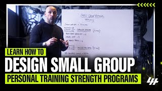 Small Group Personal Training Program Design For Strength, Muscle & Fitness