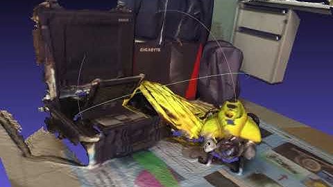 Structure from Motion-Final Scene Result