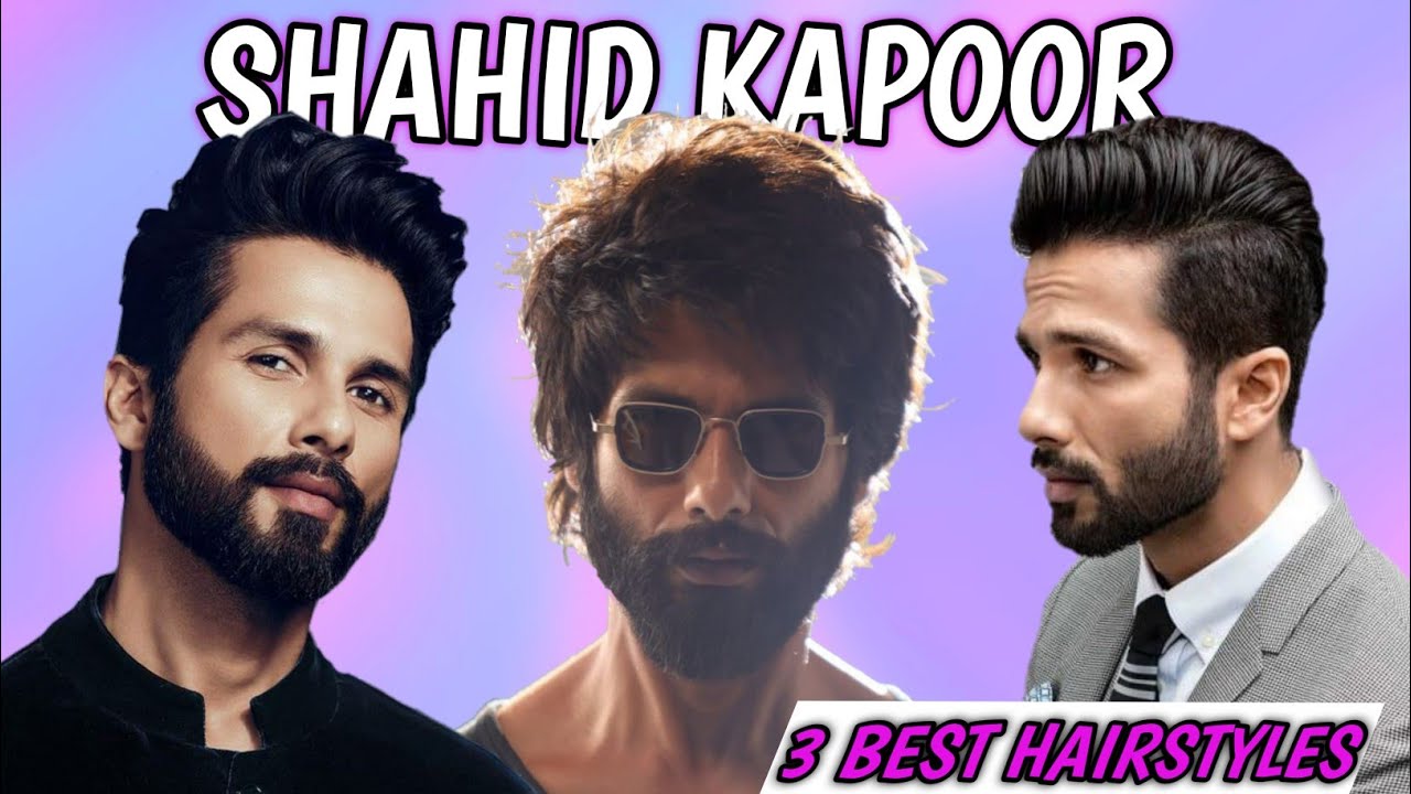 Best Shahid Kapoor Hairstyles To Try This Season