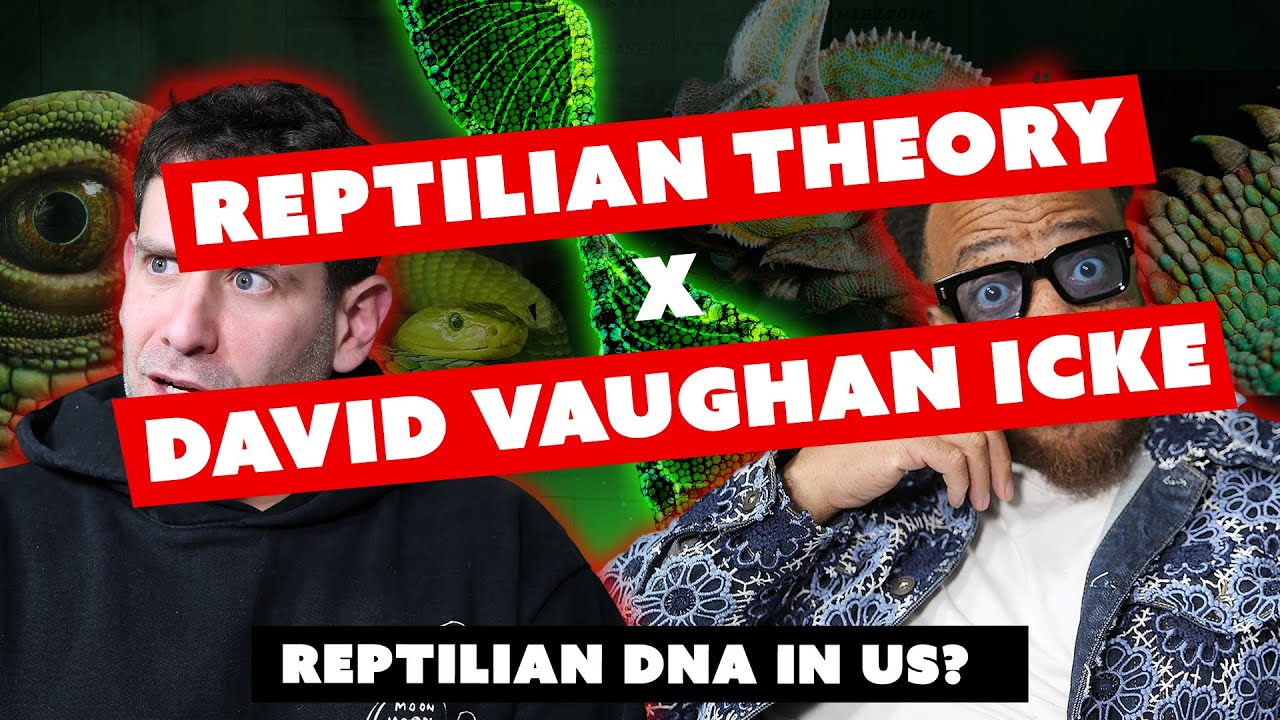 The TRUTH Behind David Vaughan Icke and Lizard Illuminati Conspiracies