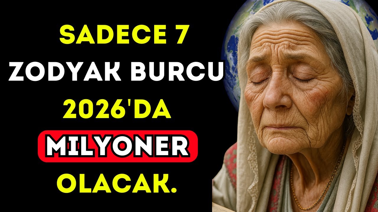 Baba Vanga öngördü: Sadece 7 Zodyak Burcu 2026'da Milyoner Olacak.