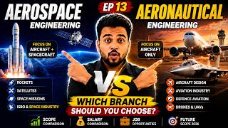 Aerospace vs Aeronautical Engineering 2026|Salary, Scope, Placement & Future | Which is Better?