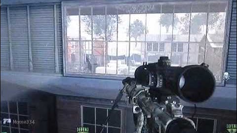 XoTiC x Slayer Mw2 Quick scope Montage - Intervention