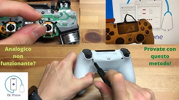 Riparazione analogico joypad playstation 4 non funzionante a costo zero!