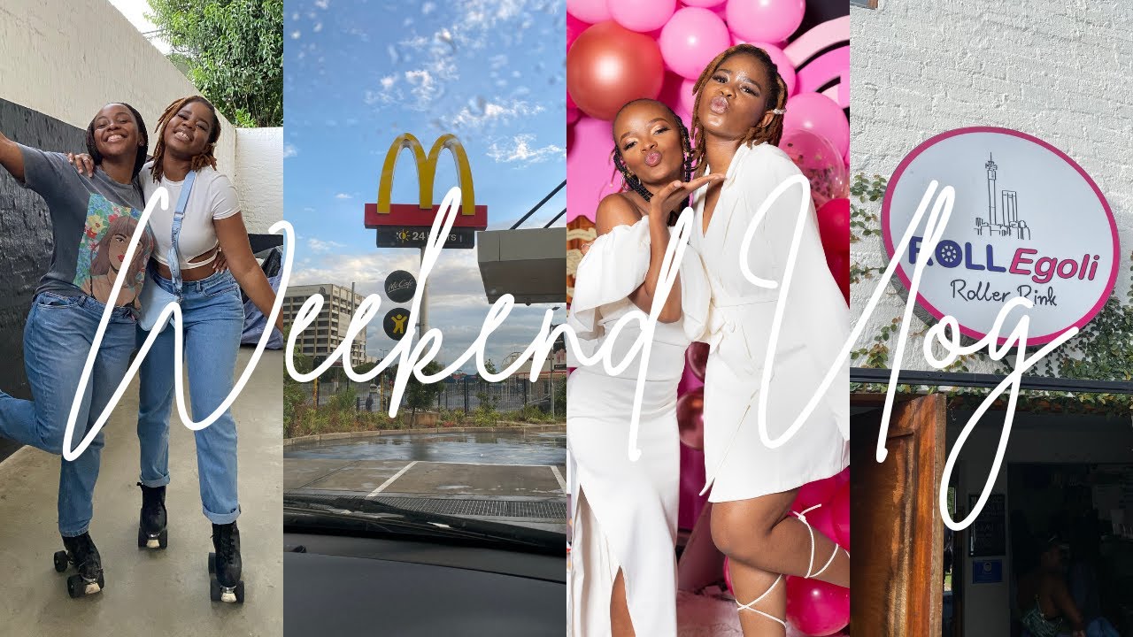 VLOG WHERE TO ROLLERSKATE IN JOHANNESBURG? + A SUPERSTARS GRAD DINNER