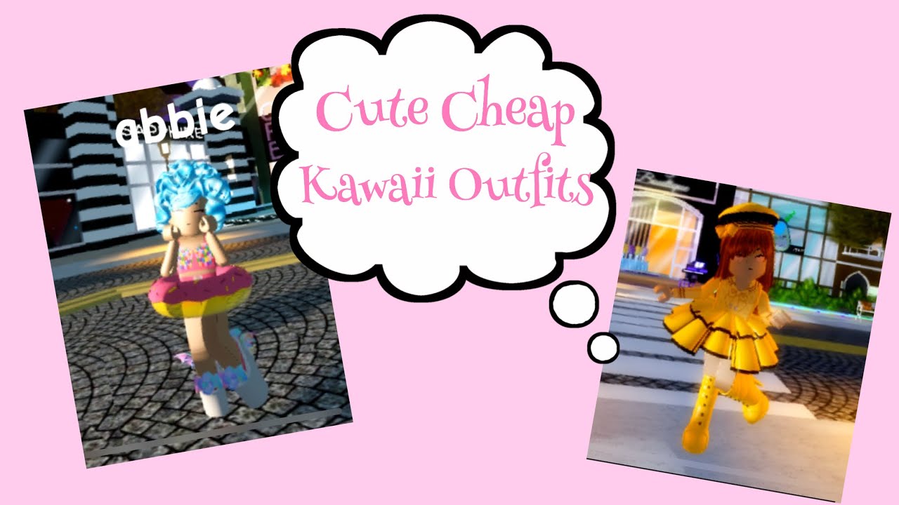 Cute Cheap Kawaii Outfits In Royale High Abbie S Outlet Youtube - kawaii roblox outfits royale high