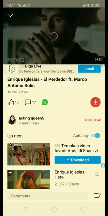 Cara download video di aplikasi Vidmate by Ritfen