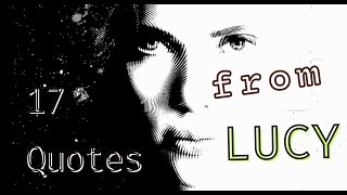 Top Science Fiction Quotes from Lucy! Resimi