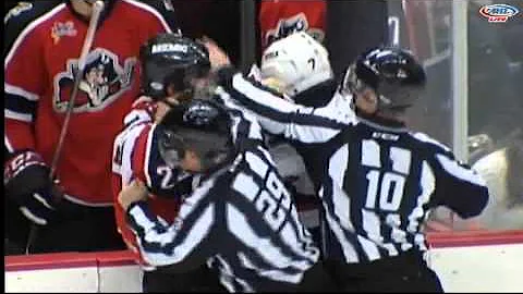 Brett Hextall vs Brandon Burlon
