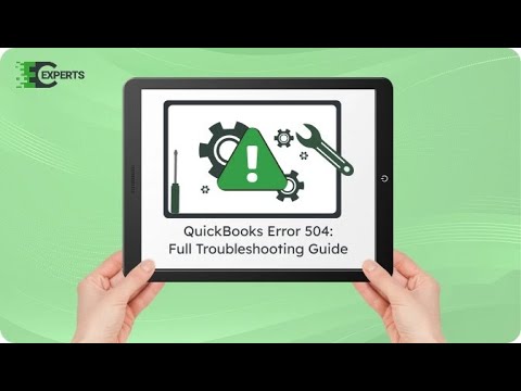 How to Fix QuickBooks Error 504 - Gateway Timeout Fix