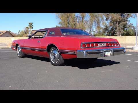 EMINEM CAR FORD THUNDERBIRD赤 1975 Ford Thunderbird T Bird 460 CI V8 in Red & Ride on My Car