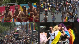 Tens of thousands march for equality in Tel Aviv during Pride parade | AFP
