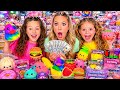 THE ULTIMATE $100 BUDGET VIRAL SQUISHY SHOPPING CHALLENGE 🛒🤑 #trending #viral #squishy #shopping